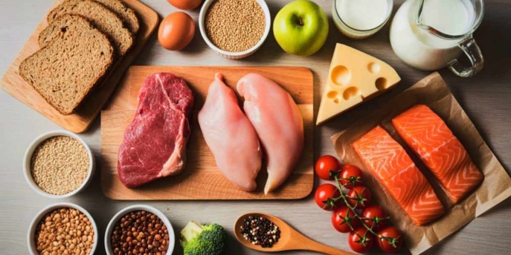glucides, protéines et lipides