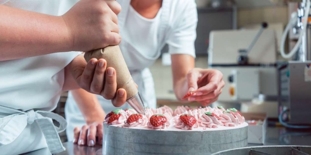 une pâtisserie musculation